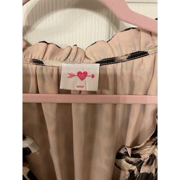 Buddy Love Zozo Elastic Waist Mini Dress in Oreo, M - Picture 10 of 11